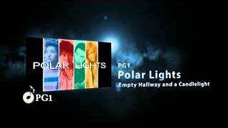 Polar lights - Empty hallway and a candlelight