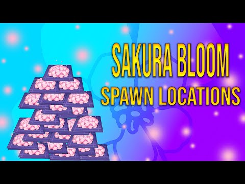 Sakura Bloom - Spawn Locations