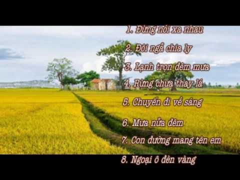 Liên khúc đừng nói xa nhau, đôi ngả chia ly, lạnh trọn đêm mưa, ngoại ô đèn vàng