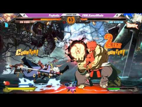 CC2016: GGXRD: Top 8 - Psykotic vs FNM.KumaWhale