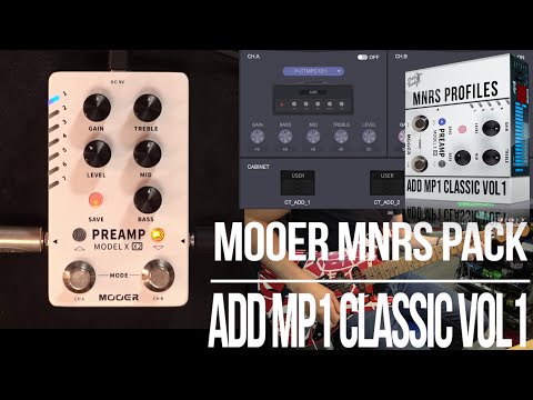 Mooer MNRS Profiles | ADD MP1 Classic vol1 | Playthrough Demo (ADA MP1 Classic)