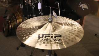 Video thumbnail for *SOLD*UFIP Rough Series Hi Hat Cymbals 14" - 1300t, 1500b grams by Drum Center of Portsmouth