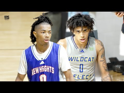 Taylen Kinney vs Deron Rippey Jr! Wildcat Select vs New Heights at Adidas 3SSB Rock Hill