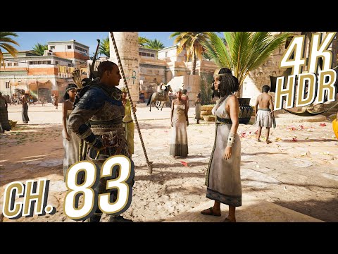 [4K HDR] Assassin's Creed: Origins (100%, Nightmare) Walkthrough pt 83 - Master of The Secret Things