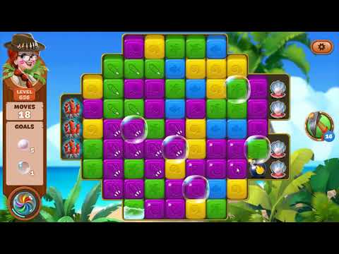 Lost Island Blast Adventure Level 656 - No Boosters