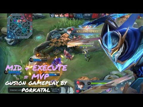 Mid + Execute = MVP | Top Global Gusion Gameplay by Porkatal