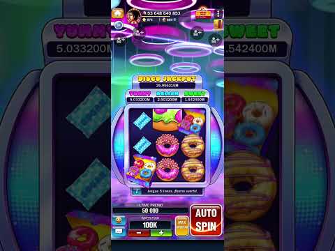 $100K Spins in Disco Donuts - Slots #spin #slot #casino #vegas #machine #casinogames #shorts 🎰