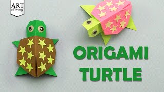 DIY Origami Turtle 🐢 | Easy Paper Turtle | Simple Origami for Beginners
