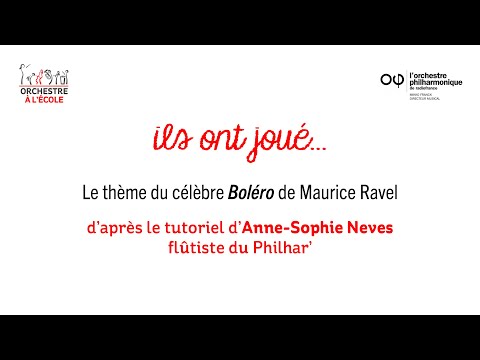 Ils ont joué avec... Anne-Sophie Neves, flûtiste du Philhar'
