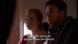 Castle 7x21 " In Plane Sight " scne coupe vostfr