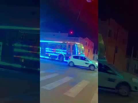 Ônibus Trem Bala apenas passando aqui em Ituiutaba MG, com direito a dancinha tbm. 🫶🏻❤️