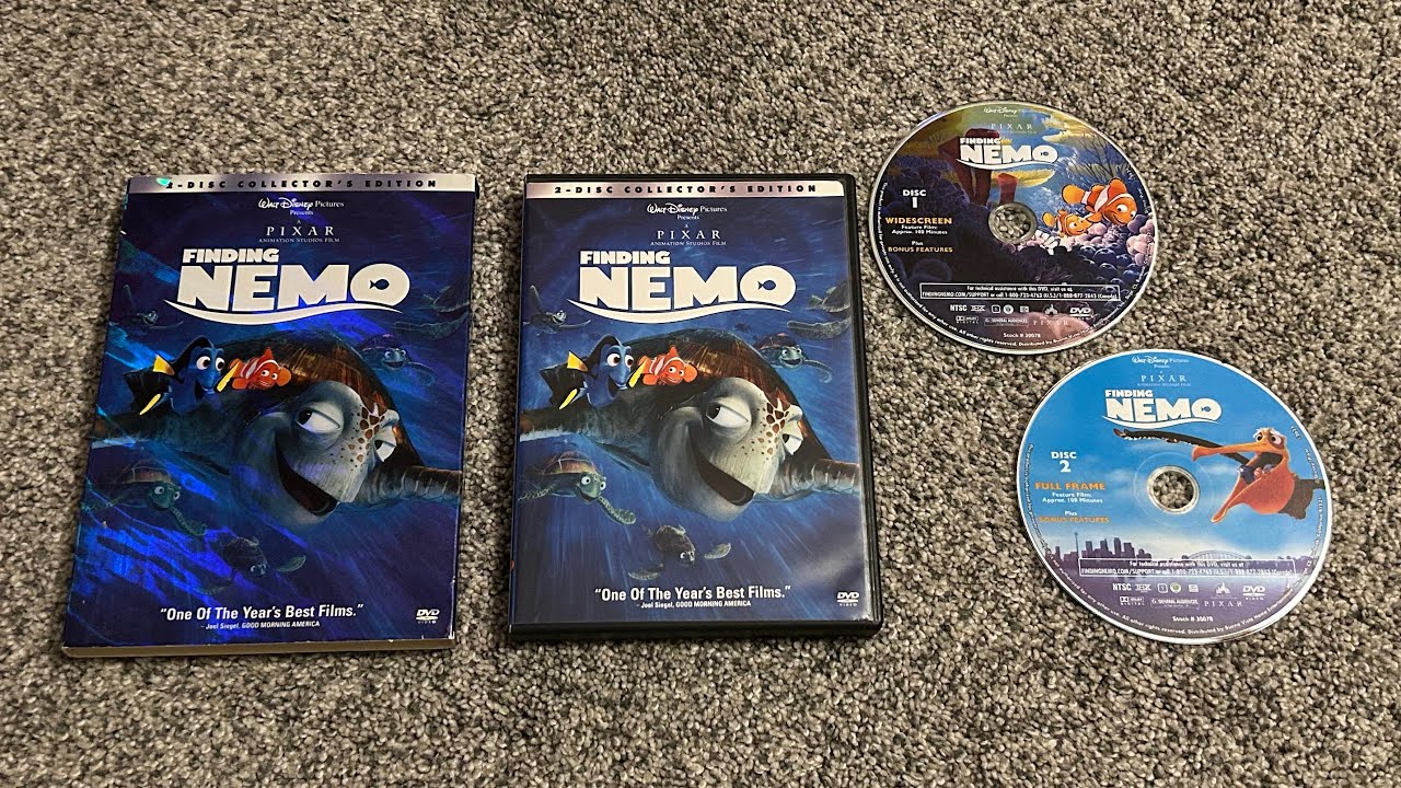 Finding Nemo 2003 DVD Overview