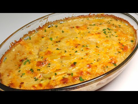 Easy Scalloped Potatoes Recipe (Potato Au Gratin)
