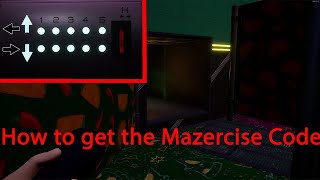 How to get the Mazercise Vent Code in FNAF Security Breach Updated!!!