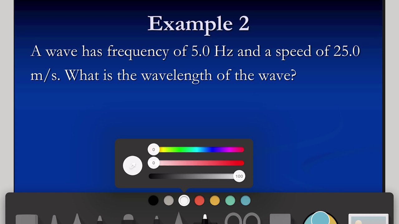 Wave Labeling & Practice Problems