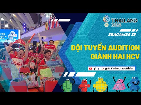 The Vietnamese Audition team brought home 2 gold medals at the 33rd SEA Games.
