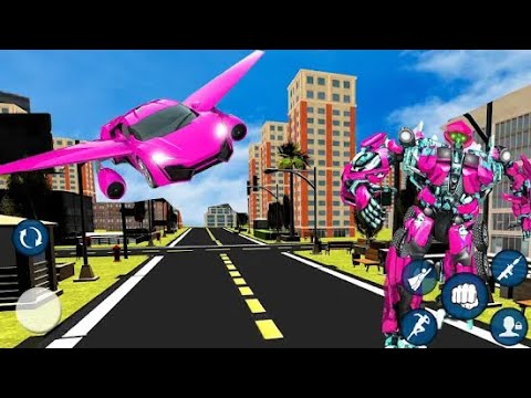 Robot Car Transforming Game 3D Game