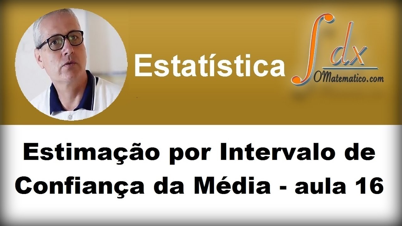 GRINGS - Estimação por  Intervalo de Confiança da Média aula 16