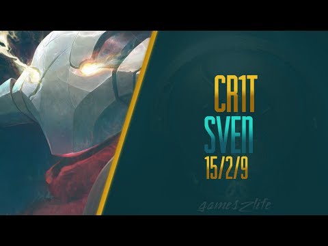 Cr1t  Sven 15/2/9 Dota 2