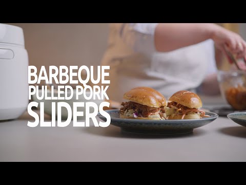 BBQ Pulled Pork Sliders Recipe | Panasonic SR-DL184 Rice & Multi Cooker