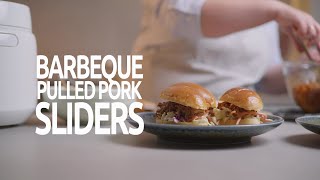 BBQ Pulled Pork Sliders Recipe | Panasonic SR-DL184 Rice & Multi Cooker
