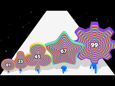 LAYER MAN 3D - ASMR Gameplay (Level Up Big Head Man Run New Update)