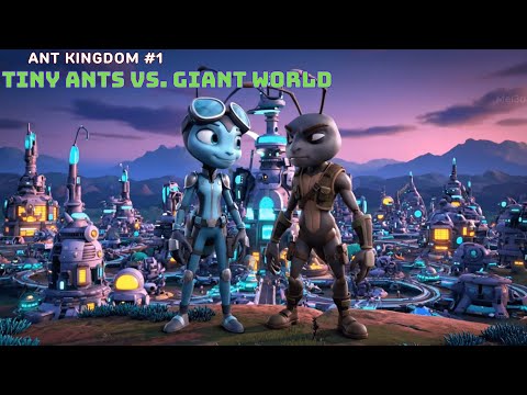 Ant Kingdom #1: Epic 3D Animated Adventure – Tiny Ants vs. Giant World | 3D Animated Short Film