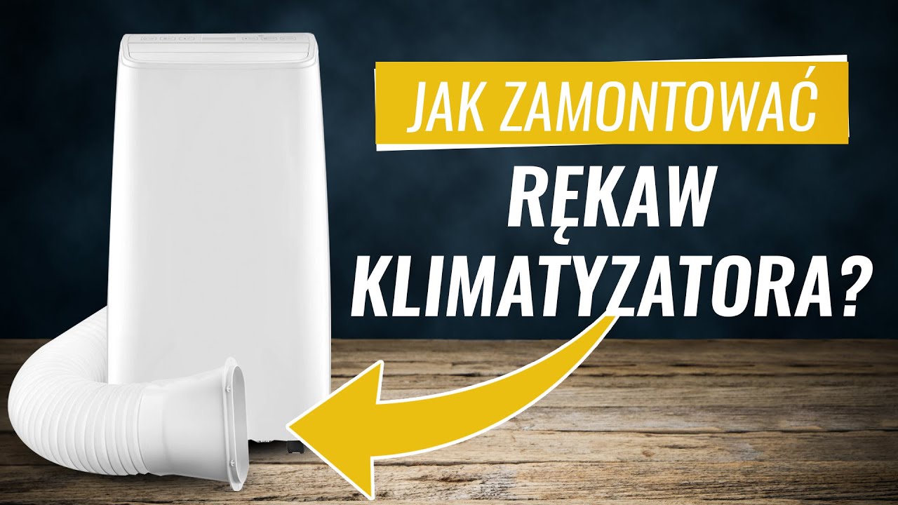 Montaż uszczelki okiennej do klimatyzatora przenośnego | PORADNIK
