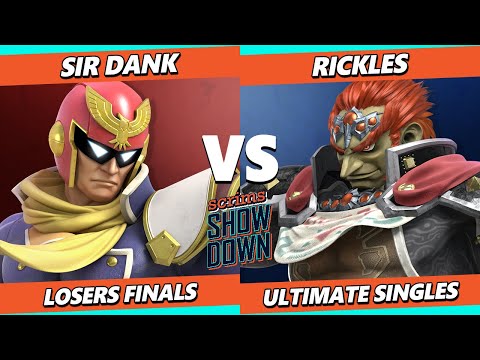 Scrims Showdown 77 Losers Finals - Sir Dank (Captain Falcon) Vs. Rickles (Ganondorf) Smash Ultimate