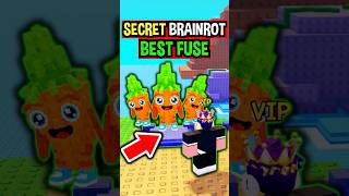RAREST SECRET BRAINROT FUSE in Plants Vs Brainrots..