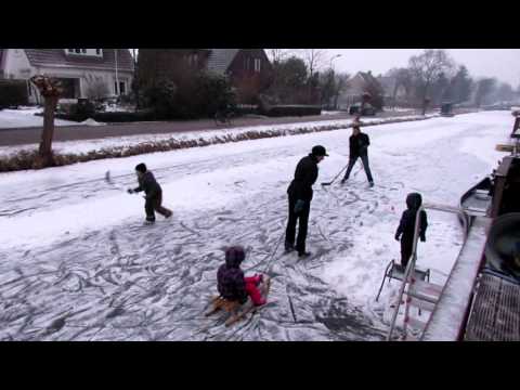Schaatsen in 's Graveland