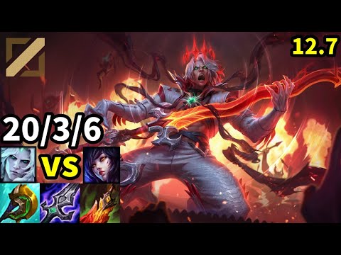 Viego Mid vs Ahri - EUW Master | Patch 12.7
