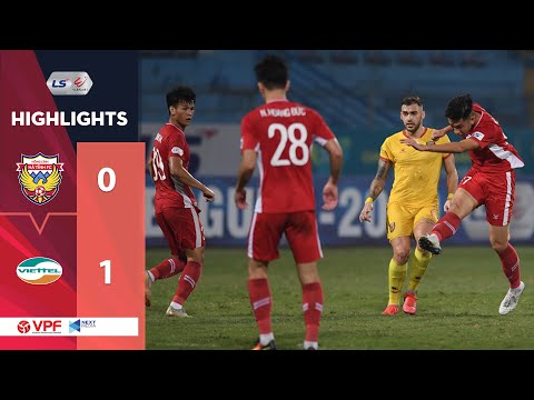 Highlights | Hồng Lĩnh Hà Tĩnh - Viettel | Củng cố ngôi đầu trước đại chiến với Hà Nội | VPF Media