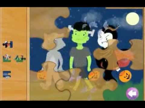 Halloween Games: Kids Puzzles Video