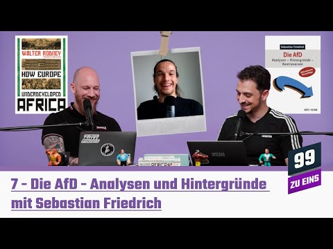 Die AfD - Analysen und Hintergründe mit Sebastian Friedrich  - 99 ZU EINS - Ep. 40