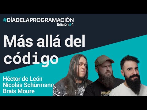 Más allá del código Con Héctor de León Hola Mundo y MoureDev diadelaprogramacion2024