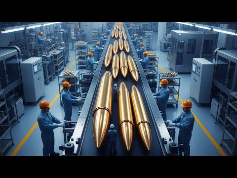 Inside the Bullet Factory 😱 (This Is How Millions Are Made Daily)