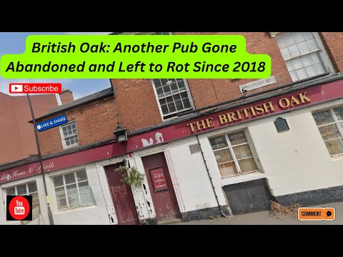 Zapomniany pub British Oak | Perła Birmingham Lost Corner teraz opuszczona