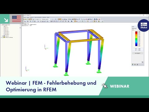 [EN] Webinar | FEM - Fehlerbehebung und Optimierung in RFEM