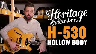 Video thumbnail for Heritage H-530 Hollow-Bodies | CME Gear Demo | Joel Bauman by Chicago Music Exchange