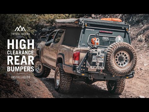 [2016+] Toyota Tacoma – High Clearance Rear Bumper Install (Swing Out & Non Swing)