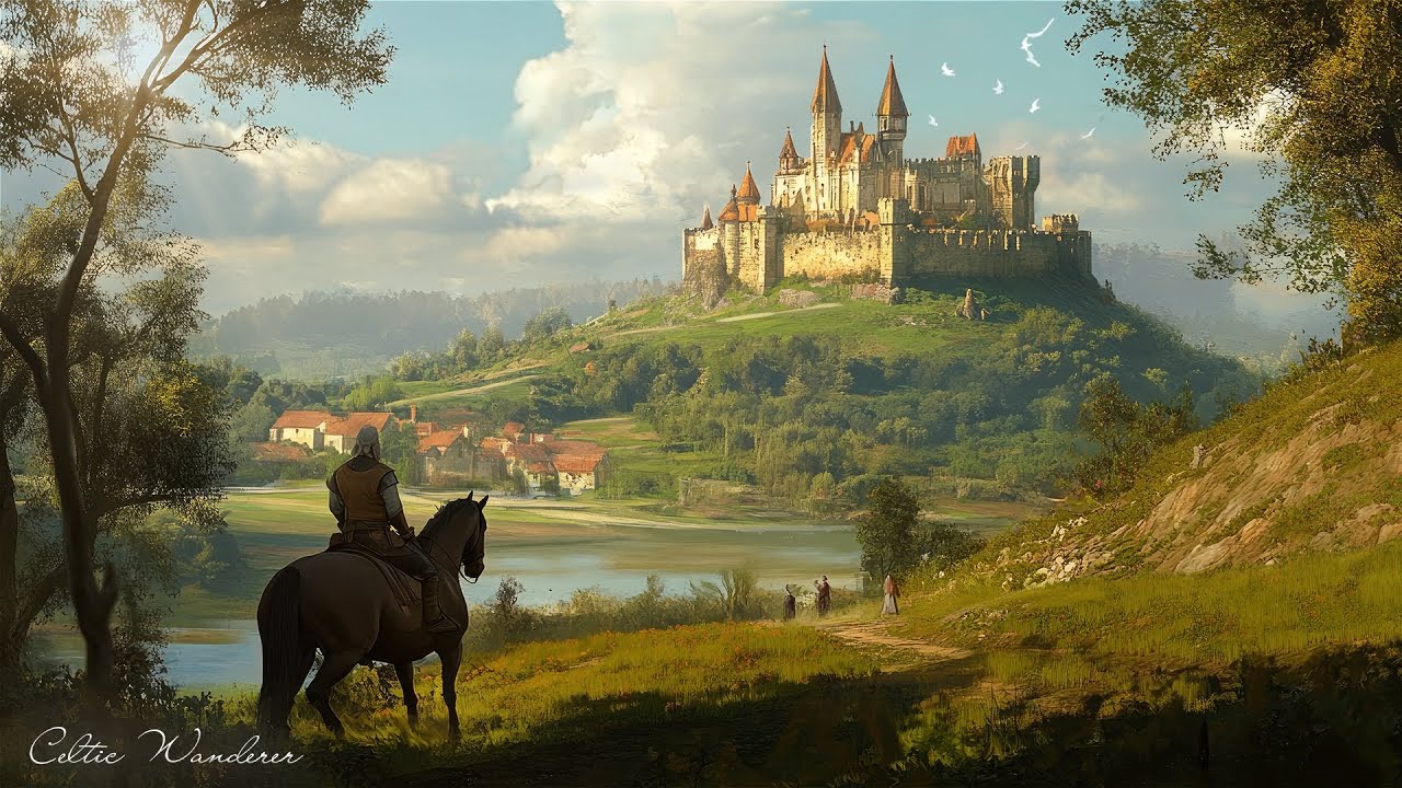 Medieval Celtic Music and Fantasy Celtic Music - Ambience, Sleep, Study and Focus