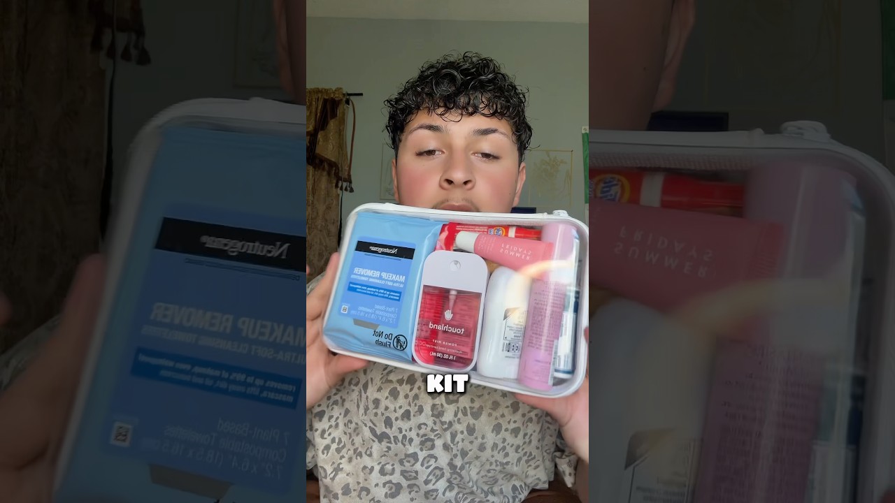 Pack my back to school emergency kit with me ✨ #emergencykit #backtoschoolessentials #schoolair