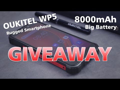 OUKITEL WP5 4G Smartphone Giveaway 8000mAh Rugged Phone