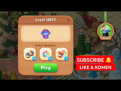 GARDENSCAPES LEVEL 12077 | MARI MAIN BERSAMA