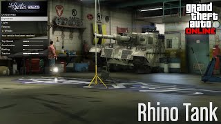 GTA 5 Online - Rhino Tank Customization?