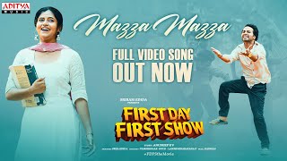 Mazza Mazza Full Video Song First Day First ShowAn