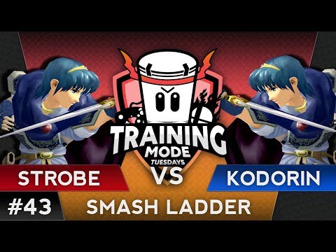 TMT 43 - KoDoRin (Marth) VS Strobe(Marth) - SSBM Smash Ladder - Melee