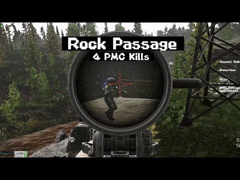 Extract Camping Rock Passage INSANE 79.9 Kg Raid! (4 PMCs) | Escape from Tarkov
