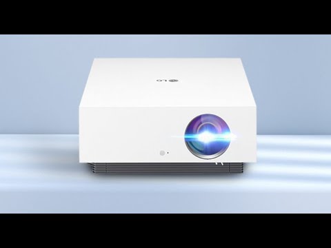 LG AU810PW 4K laser projector. LG Cine Beam 4K laser projector